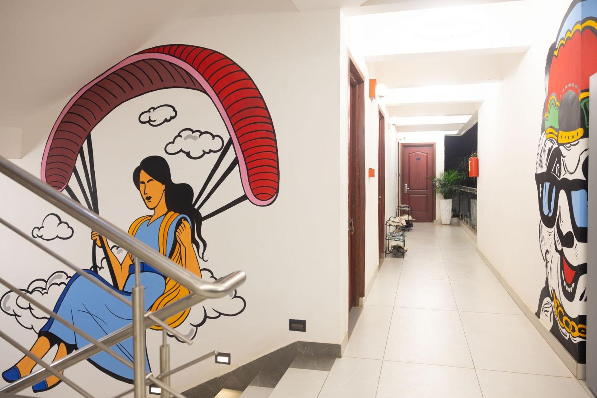 Downtown Hostels - Anjuna Eksteriør billede