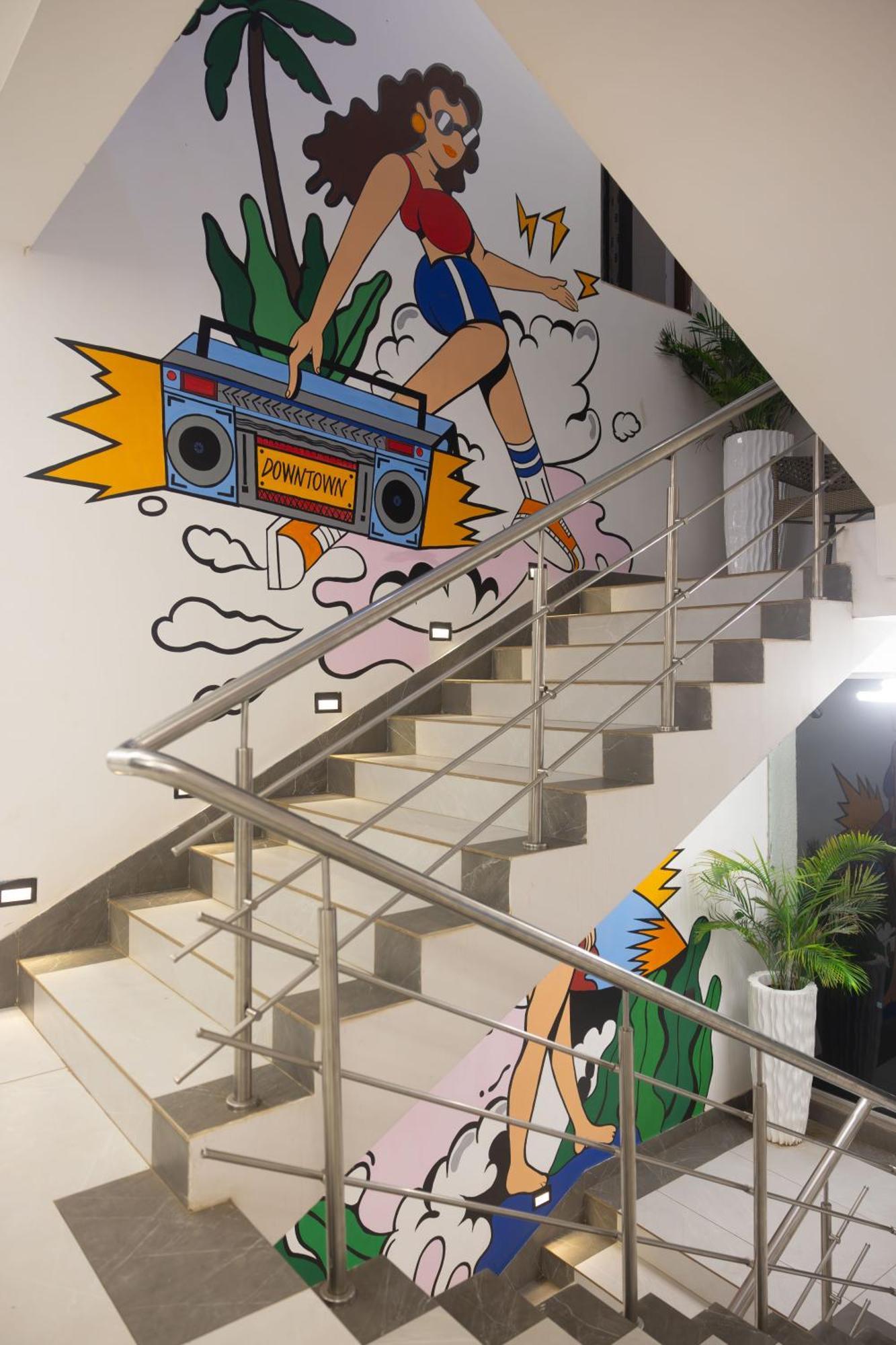 Downtown Hostels - Anjuna Eksteriør billede